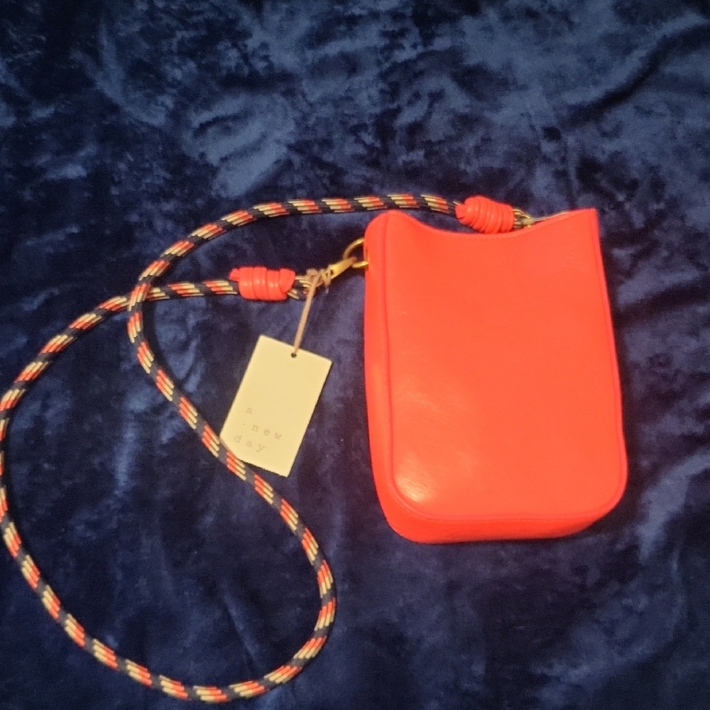 Vibrant Red Crossbody Bag